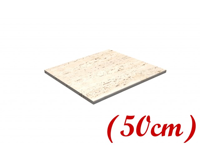 Blat atermic culoare Travertin 50 cm